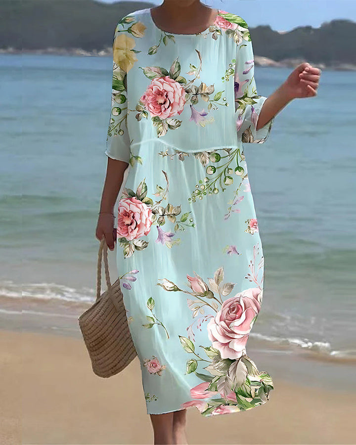 Mara™ | Élégante Robe Florale