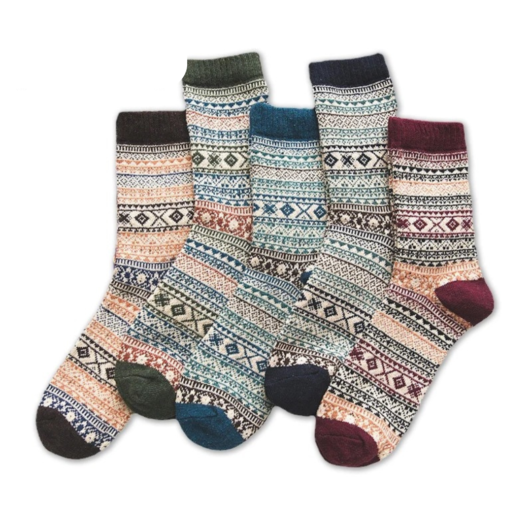 Chaussettes d'Hiver Thermo | Pack de 5