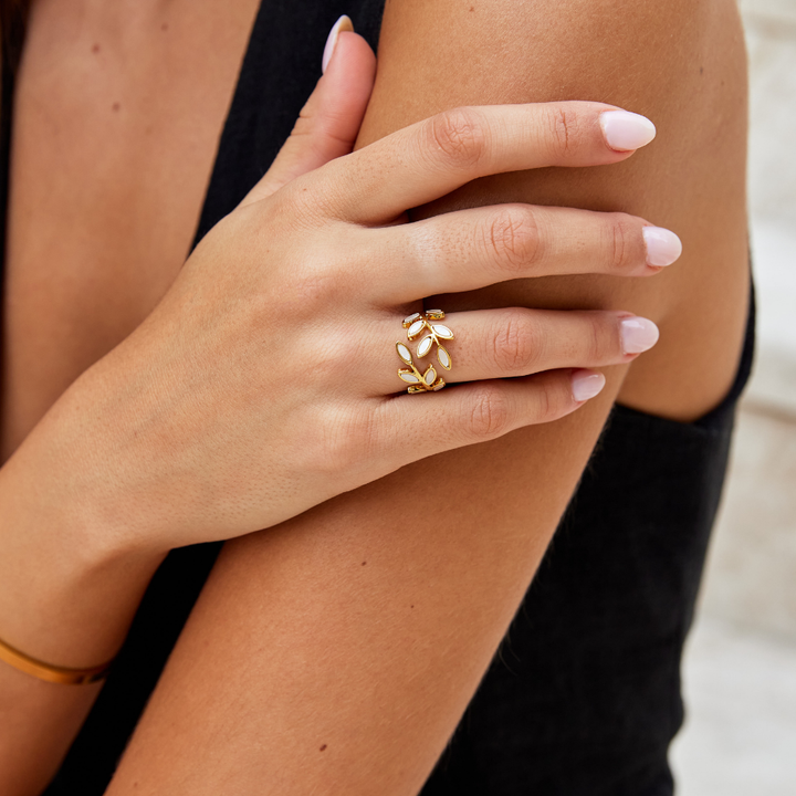 Solange | Bague Goldblatt