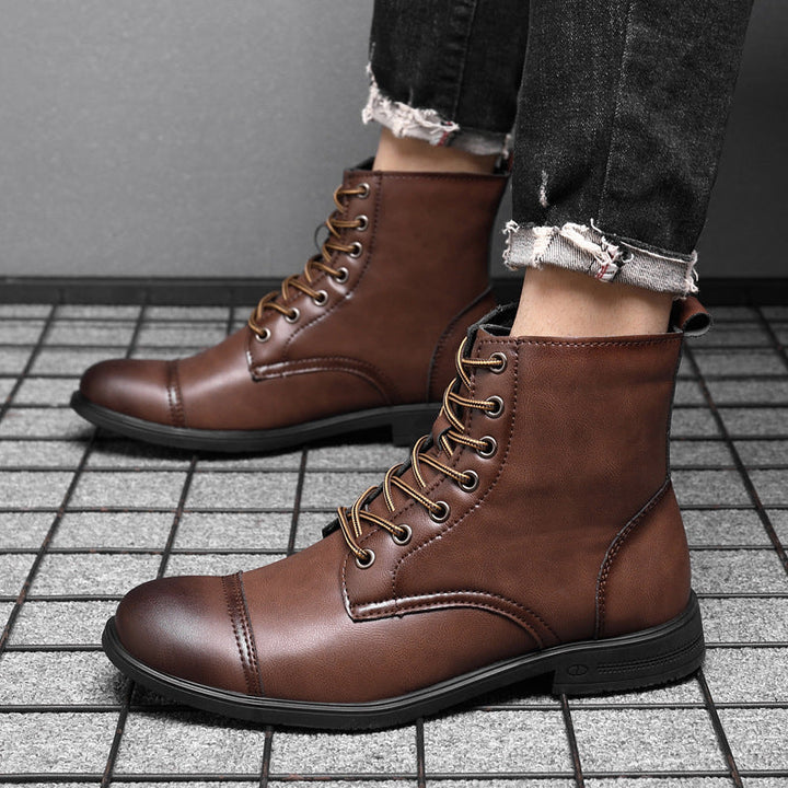 Claude | Bottines en cuir véritable