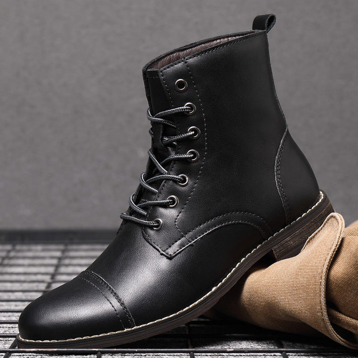 Claude | Bottines en cuir véritable