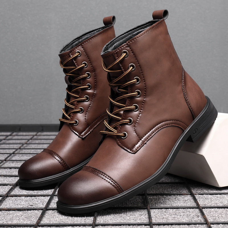 Claude | Bottines en cuir véritable