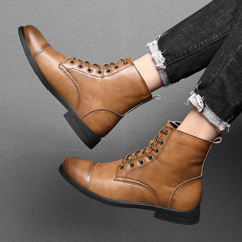 Claude | Bottines en cuir véritable