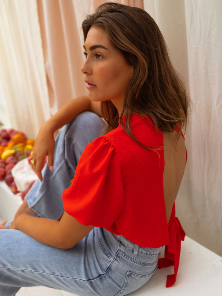Estée | LA Blouse Croppee