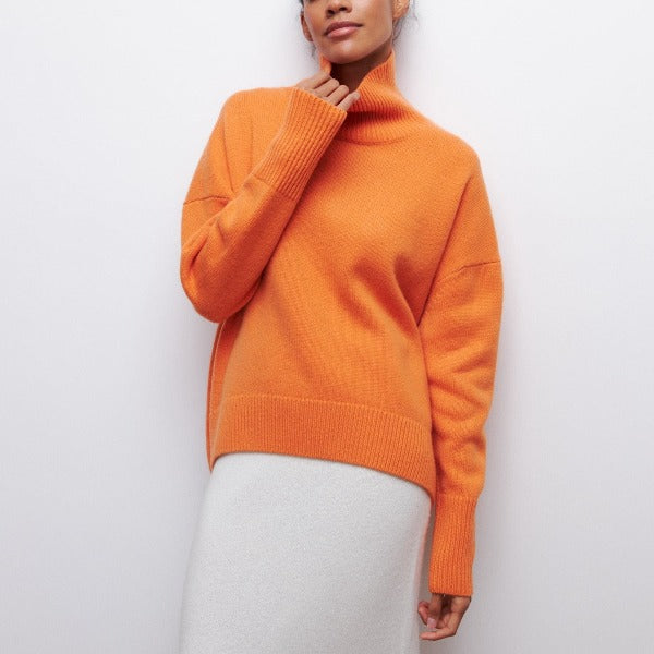 Agata™ | Pull à col roulé en tricot