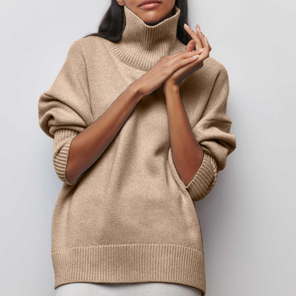 Agata™ | Pull à col roulé en tricot