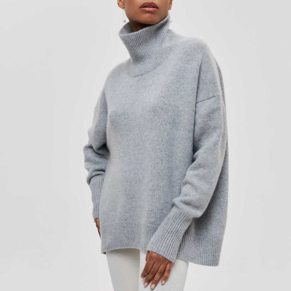 Agata™ | Pull à col roulé en tricot