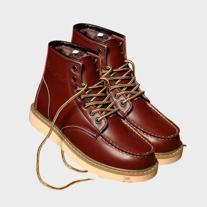 Dustin | Bottines d'hiver en cuir