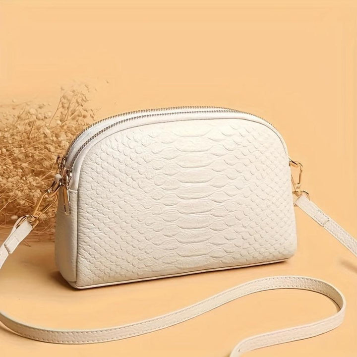 Isabella | Mini sac bandoulière en simili crocodile